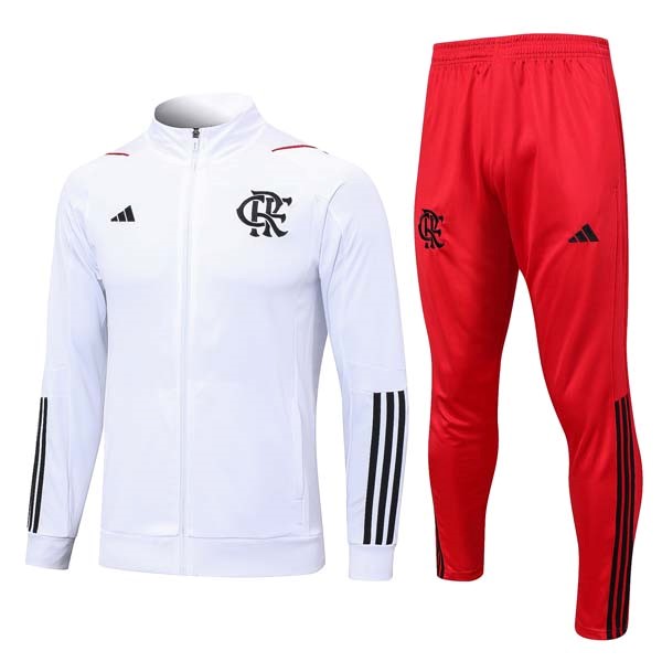Giacca Flamengo 2023-2024 Bianco Rosso